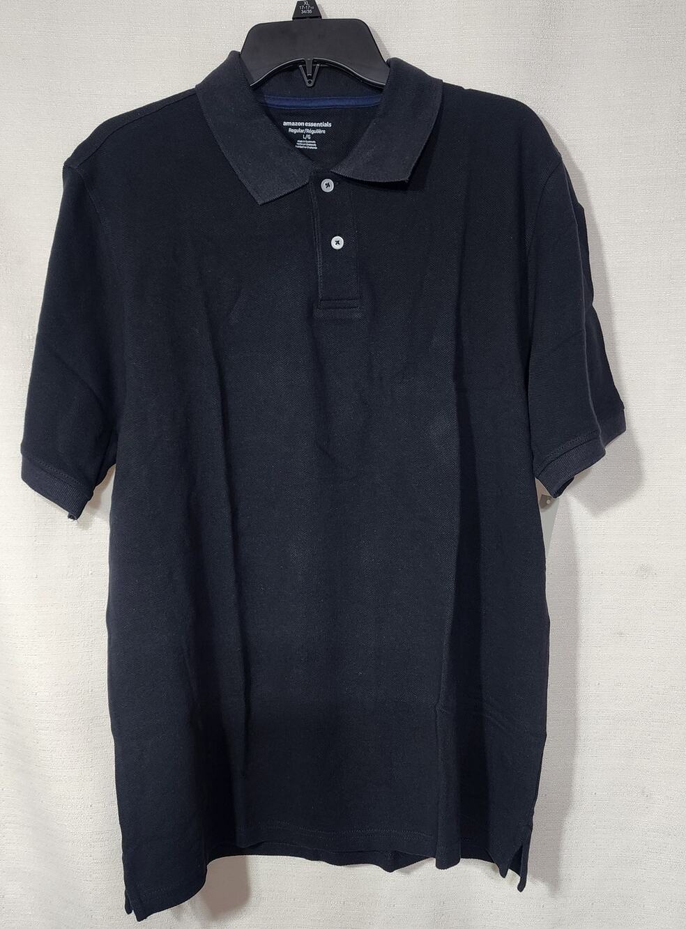 Men's collared shirt By Amazon essential size large